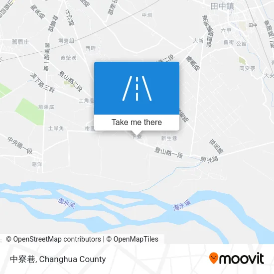 中寮巷 map