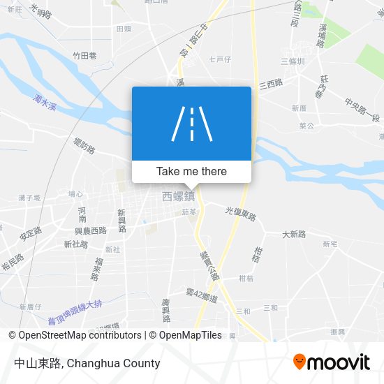 中山東路 map