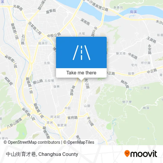 中山街育才巷 map