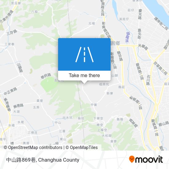 中山路869巷地圖
