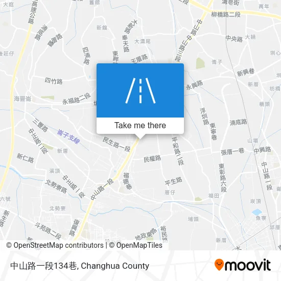 中山路一段134巷 map