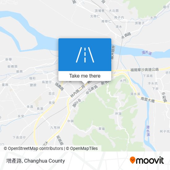 增產路 map