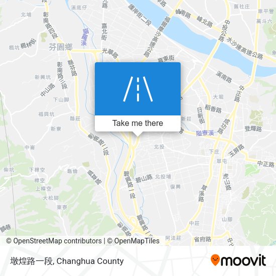 墩煌路一段 map