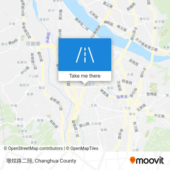 墩煌路二段地圖