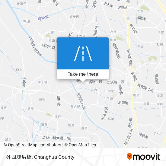 外四塊厝橋 map