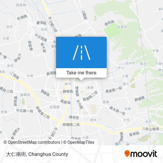 大仁南街地圖