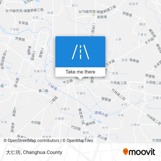 大仁街地圖