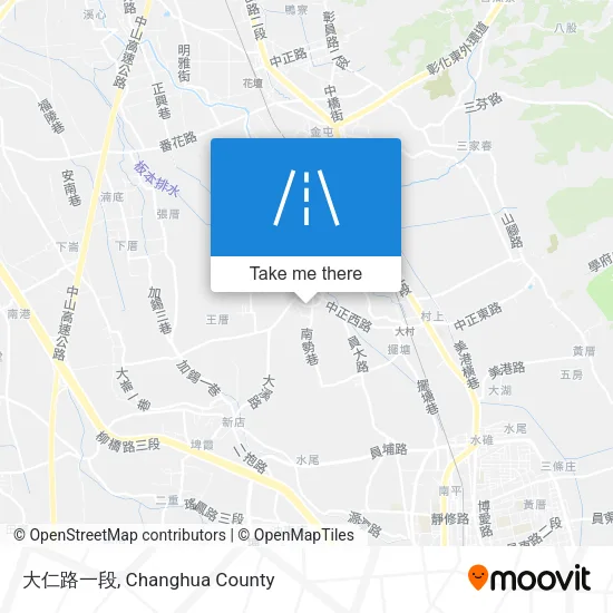 大仁路一段 map