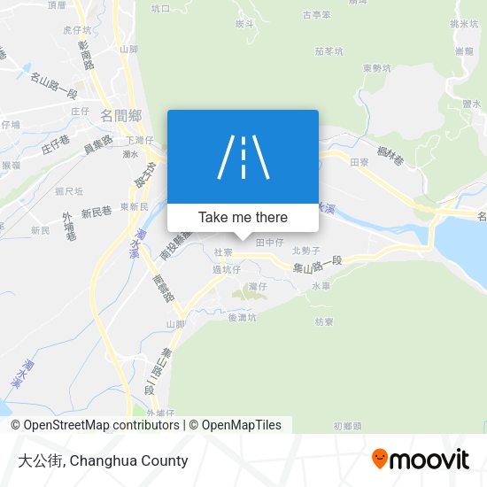 大公街 map
