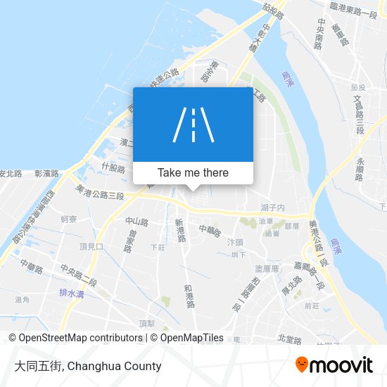 大同五街地圖