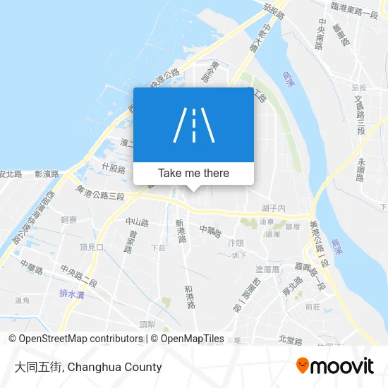 大同五街 map