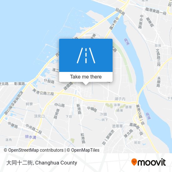 大同十二街地圖
