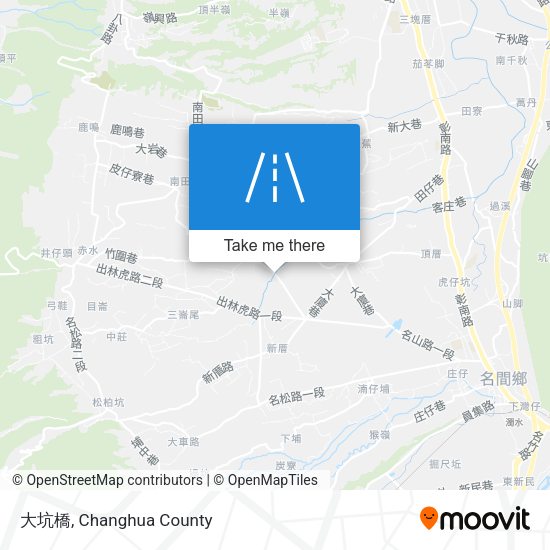 大坑橋 map