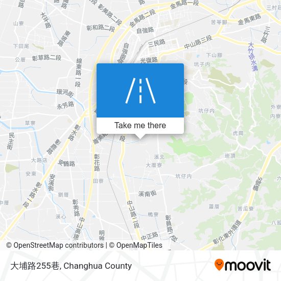 大埔路255巷 map