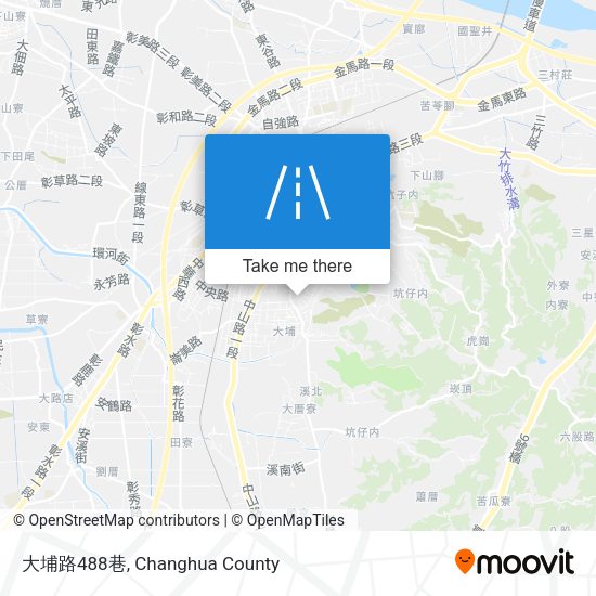 大埔路488巷地圖