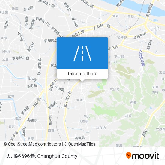 大埔路696巷 map