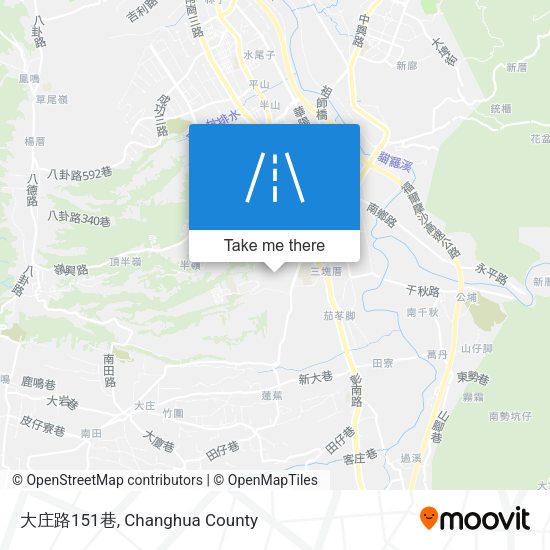 大庄路151巷地圖