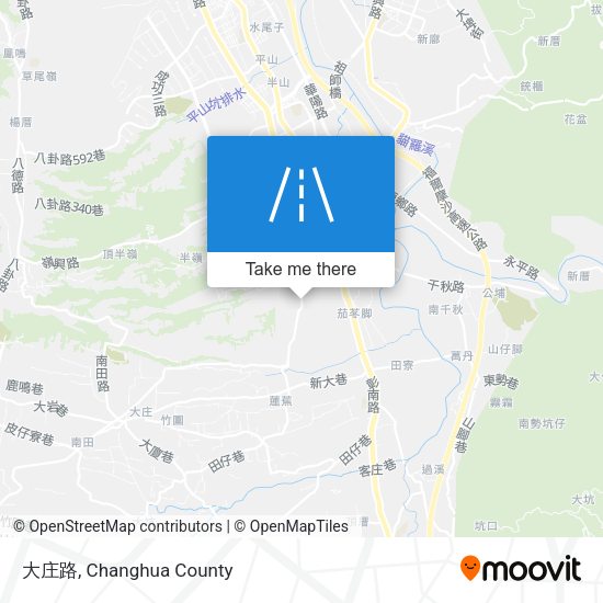 大庄路地圖