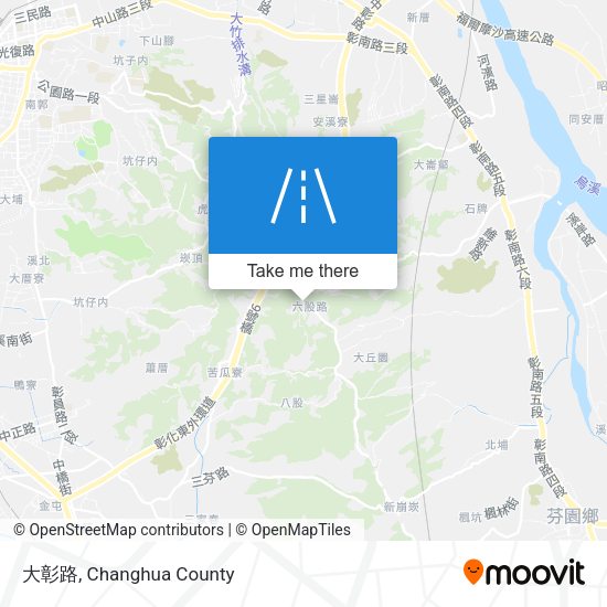 大彰路 map