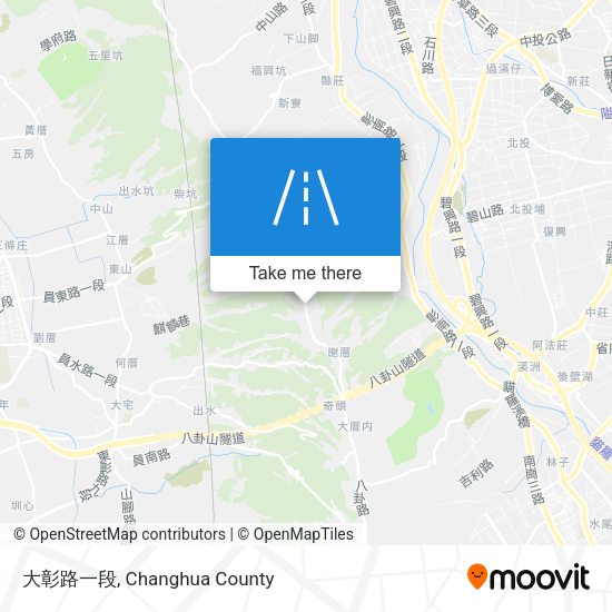 大彰路一段地圖
