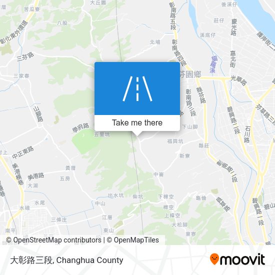 大彰路三段 map