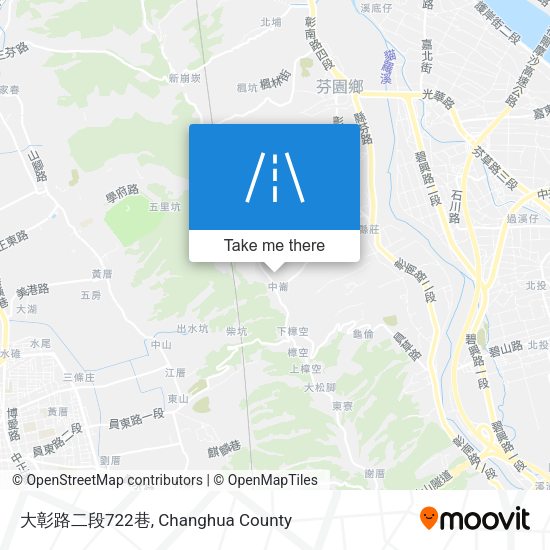 大彰路二段722巷地圖