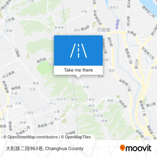 大彰路二段963巷地圖