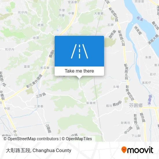 大彰路五段地圖