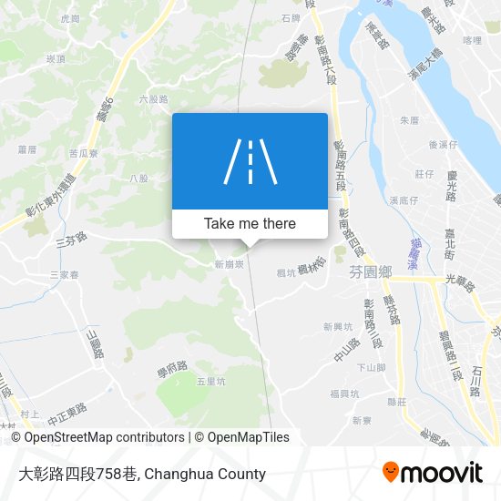 大彰路四段758巷地圖