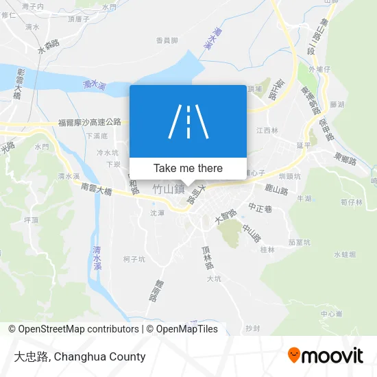大忠路 map