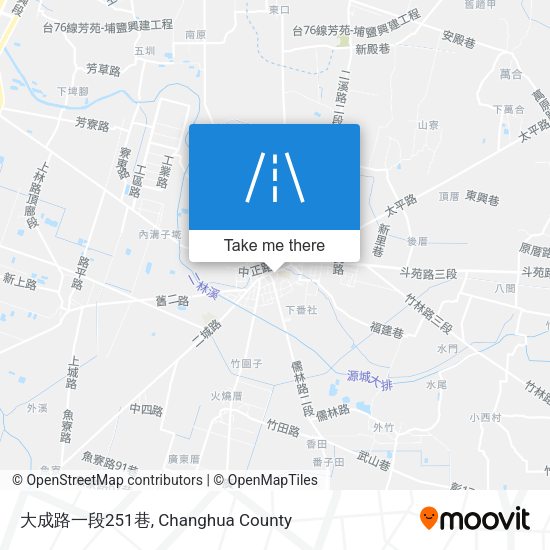 大成路一段251巷地圖