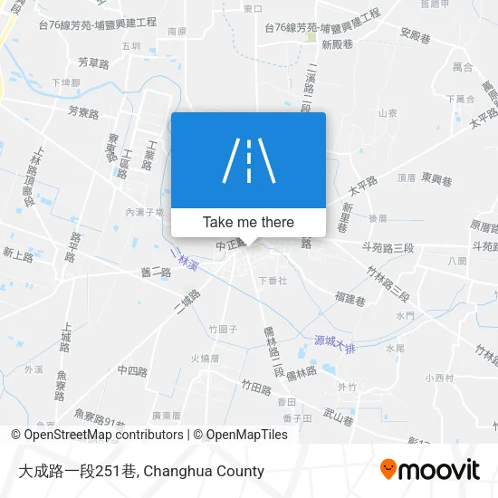 大成路一段251巷地圖