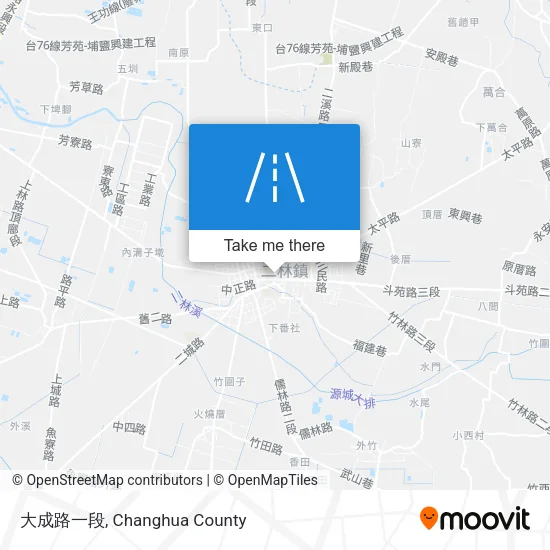 大成路一段地圖