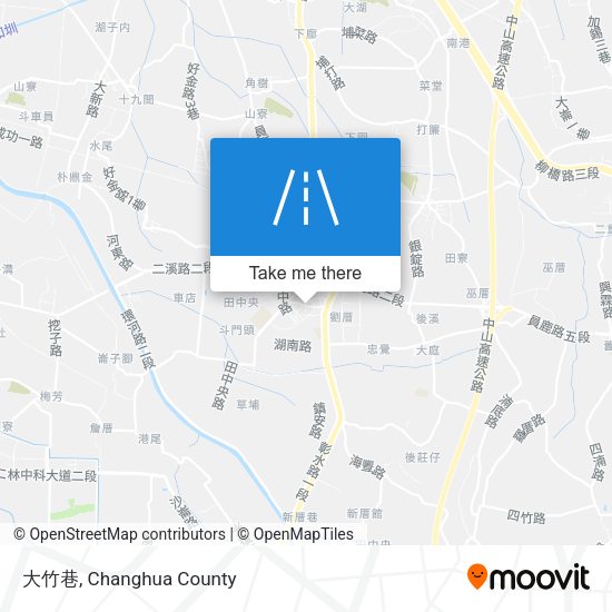 大竹巷地圖