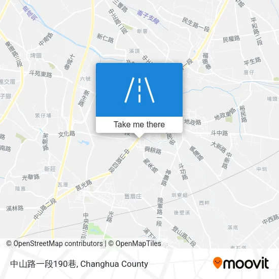 中山路一段190巷 map