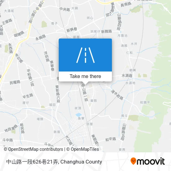 中山路一段626巷21弄 map