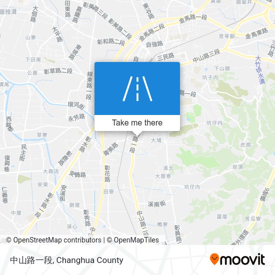 中山路一段 map