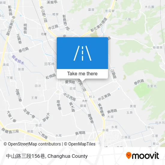 中山路三段156巷 map