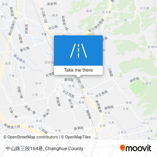 中山路三段164巷 map