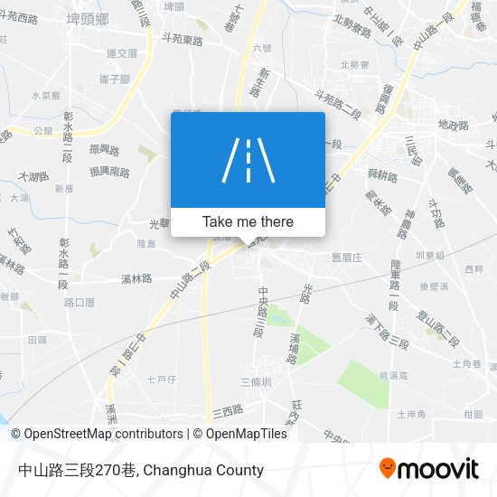 中山路三段270巷 map