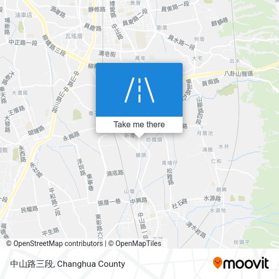 中山路三段地圖