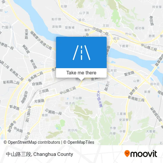 中山路三段 map