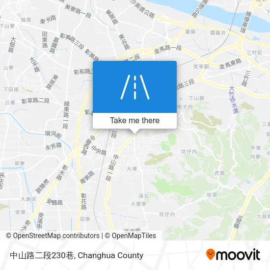 中山路二段230巷 map