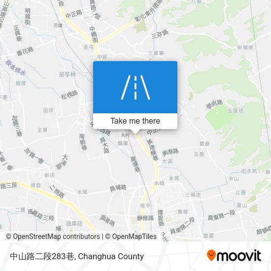 中山路二段283巷 map