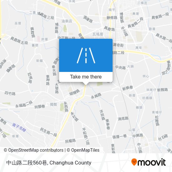 中山路二段560巷 map