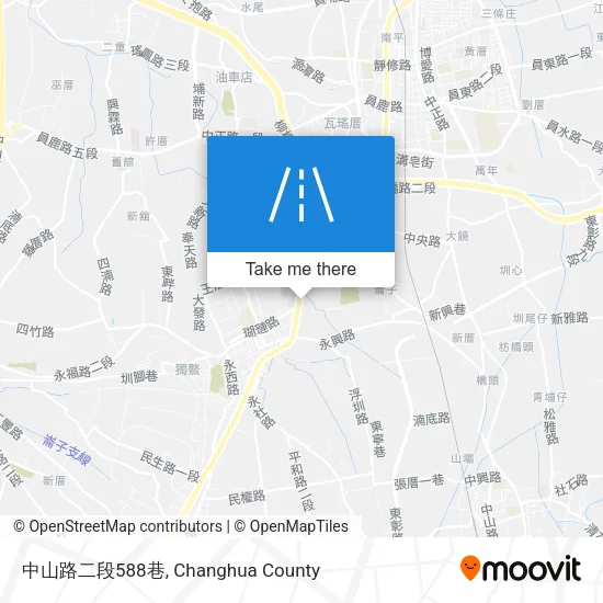 中山路二段588巷 map