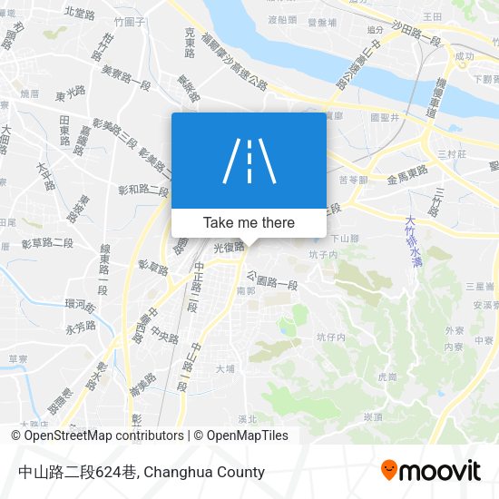 中山路二段624巷 map