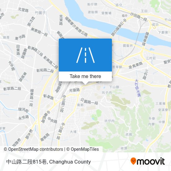 中山路二段815巷地圖