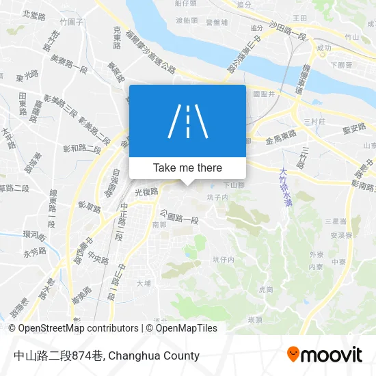 中山路二段874巷 map