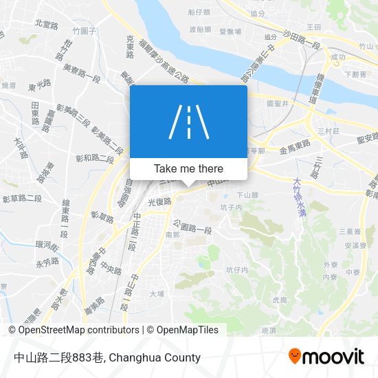 中山路二段883巷 map